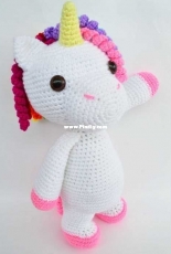 Bunnies and Yarn - Michelle Alvarez - Mimi the Friendly Unicorn - Russian