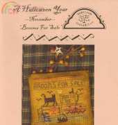 Homespun Elegance CS-46 - A Halloween Year - November