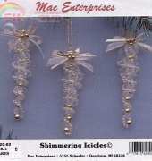 Mac Enterprises -Beaded Shimmering Icicles
