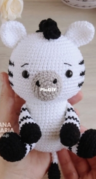 Ana Maria Craft - Ana Maria Liasch da Silva - Zoe a Zebra - Portuguese