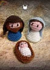 Pebie Crochet - Helena Perez - Holy Family - Spanish - Free