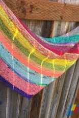 Scrappy Bias Shawl by Emily Clawson-Free