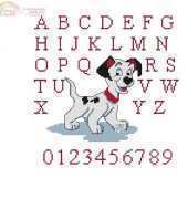 dalmatiens alphabet