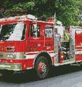 Artecy Cross Stitch - Fire Engine