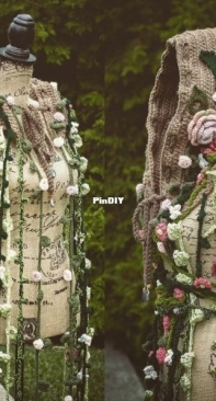 Stone Sparrow Threads - Stone Sparrow - Flower Garden Hood