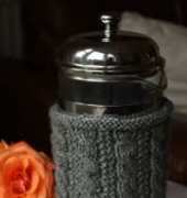 Emma Varnam-Cable Cafetiere Cosy by Emma Varnam-Free