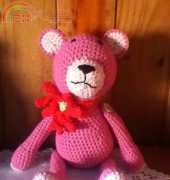 Sonea Delvon-Crocheted Teddy Bear
