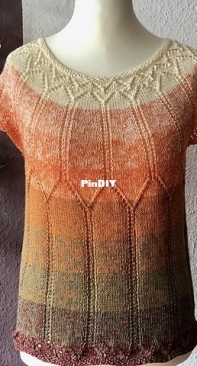 Bunte Fussel - Tunika Mandarin - German