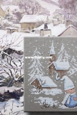 Martine Rigeade 1006 Neige au Village PCS