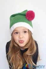 TellybeanKnits - Mrs. Claus Pointy Hat by Stephanie Lotven -Free