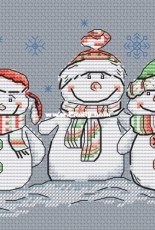 Snowmen by Lena Averina / Pavlova