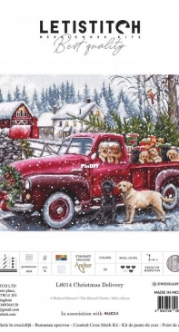 Letistitch L8014 - Christmas Delivery
