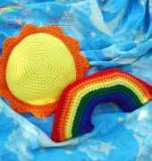 Inner Child Crochet - Melissa Mall - Sunshine and Rainbows - Free