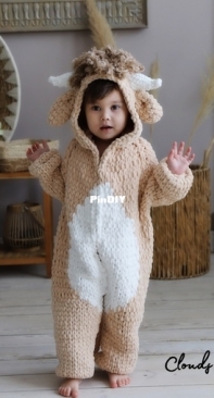 Clouds by Iris - Klyut Irina - Клют Ирина - Kigurumi Bull - Кигуруми бычок - Russian