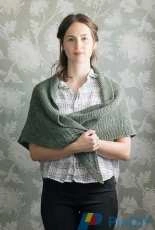 Laika Shawl by Isabell Kraemer - Quince & Co