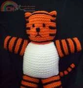 Tiger in Garter Stitch by Lyn Livingston - Free