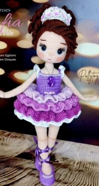 Pollytoyshop - Özlem Kurt - Princess Sofia Balerina - Prenses Sofia Balerin - Turkish