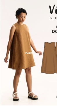 Viki Sews - Dress Doris - Платье Дорис - Russian
