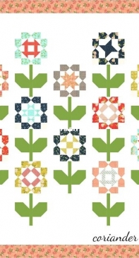 Coriander Quilts - Spring Brook Blossoms - Free