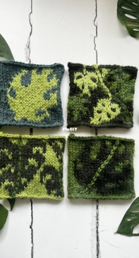 July Knit Blocks by Annah Homebird - Free