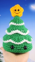 Stringy Ding Ding - Christmas Tree Amigurumi - Free