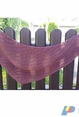 Cashmere Junkie-Drop Canyon Shawl by Taiga Hilliard Designs-Free