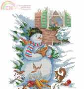 Dimensions - The Gold Collection Petites 8801 Snowman & Friends XSD