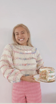 Funfetti Sweater - karas.knit.eng - English