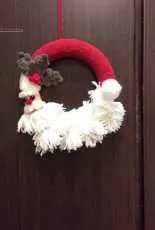 Santa wreath