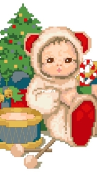 Ellen Maurer Stroh EMS Animal Babies - Bear Baby XSD