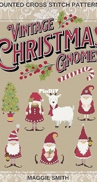 Vintage Christmas Gnomes - Maggie Smith