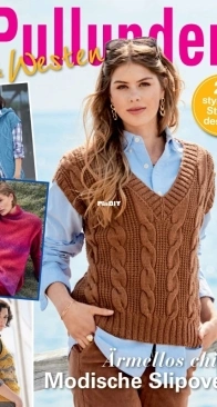 Meine Strickmode Sonderheft MS141 Pullunder & Westen 2024 - German