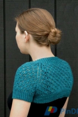 Lady Cornwall Shrug by Kelly Brooker / knit.so.quaint