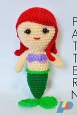 Bunnies and Yarn -Michelle Alvarez -  Little Mermaid