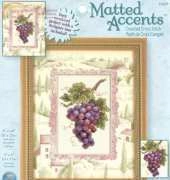 Dimensions - Matted Accents 6888 Grapes on Vine XSD