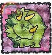 Heritage Stitchcraft Spike Dinosaur Peter Underhill