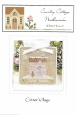 Country Cottage Needlework CCN Glitter Village - Glitter House 8 of 9