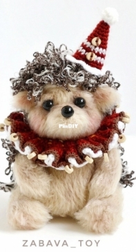 Crochet Cute Animals - Zabava Toy Designs - Nadia Baibe - Hedgehog