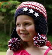 Micah Makes- Stripes and Stars Hat- Free