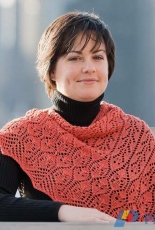 Pretty Maids Shawl by Joyce Fassbender/Knitty, Deep Fall 2010-Free