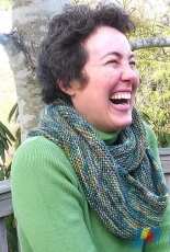 Big Silk Cowl by Helen Cosgrove-Davies-Free