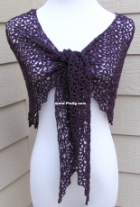 simple scallops shawl kristy ashmore