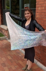 Brunch Line Shawl by Ellen Coy-Free