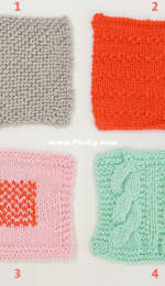 Lincraft - A663 Technique Squares For Cushion Or Blanket - Free