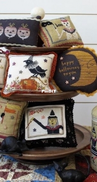 Cosford Rise Stitchery Harlequin Halloween Complete Collection
