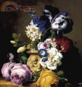 Golden Kite 1137 Roses,Tulips, Morning Glory (small)