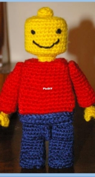Pinchyfinger Patterns - Kristen Okeeffe - Lego Man