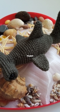 Hammerhead shark by Nadezda Sumorkina