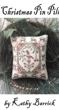 A Christmas Pin Pillow by Kathy Barrick XSD
