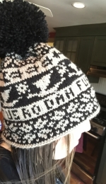Skyrim Dragonborn Winter Hat by Emily Gaynier-Free